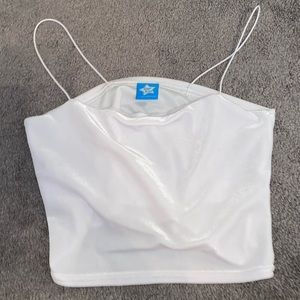 Emma chamberlain high key velvet tank